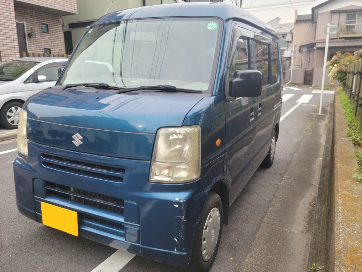 エブリィ　廃車　茨城県　桜川市