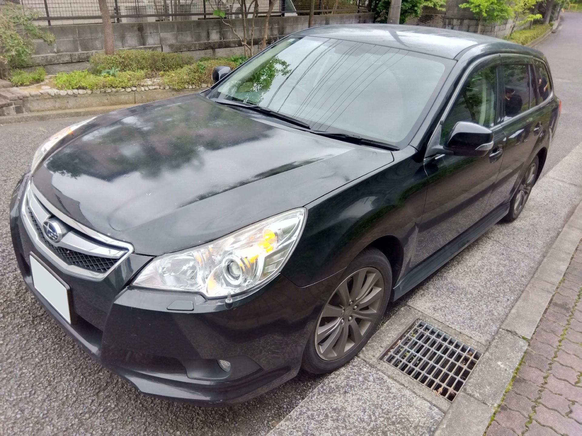 レガシィツーリングワゴン　廃車　東京都国分寺市