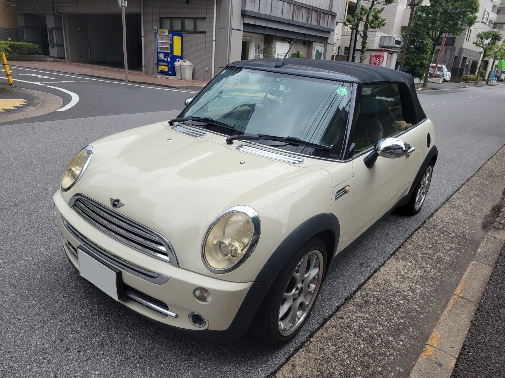 ミニクーパー　廃車　山梨県　南アルプス市